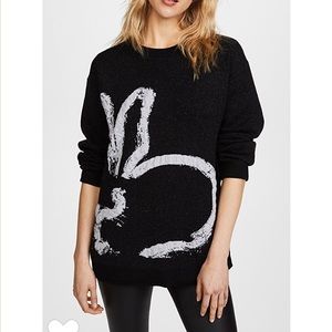 Grey Jason Wu bunny sweater